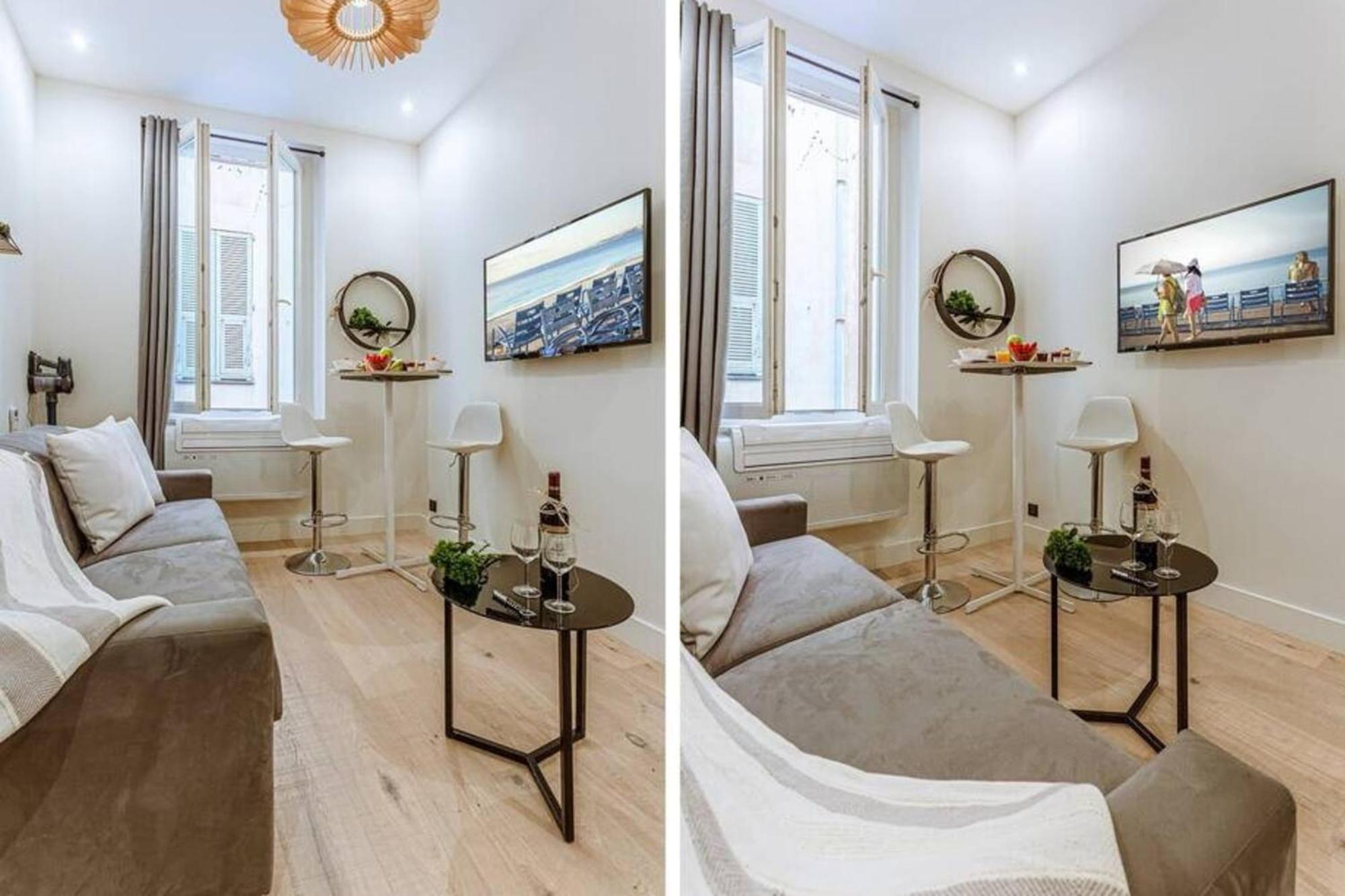 Bunico 1 - Old Town Renovated Studio Nizza Esterno foto